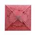 White Laser Invitation Card Wedding Card Marriage Card Golden Paper Tape